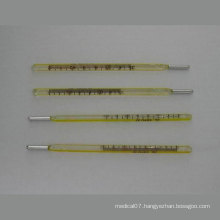 Henso mercury glass oral thermometer
